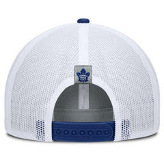 Toronto Maple Leafs Fanatics Fundamental Adapt Trucker Adjustable Hat - Gray/Blue - NHL 202777671