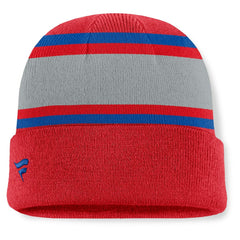 Washington Capitals Fanatics Heritage Varsity Cuffed Knit Hat - Red - NHL 202777757