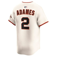 Willy Adames San Francisco Giants Nike Home Limited Player Jersey - Cream - Nike Lifestyle