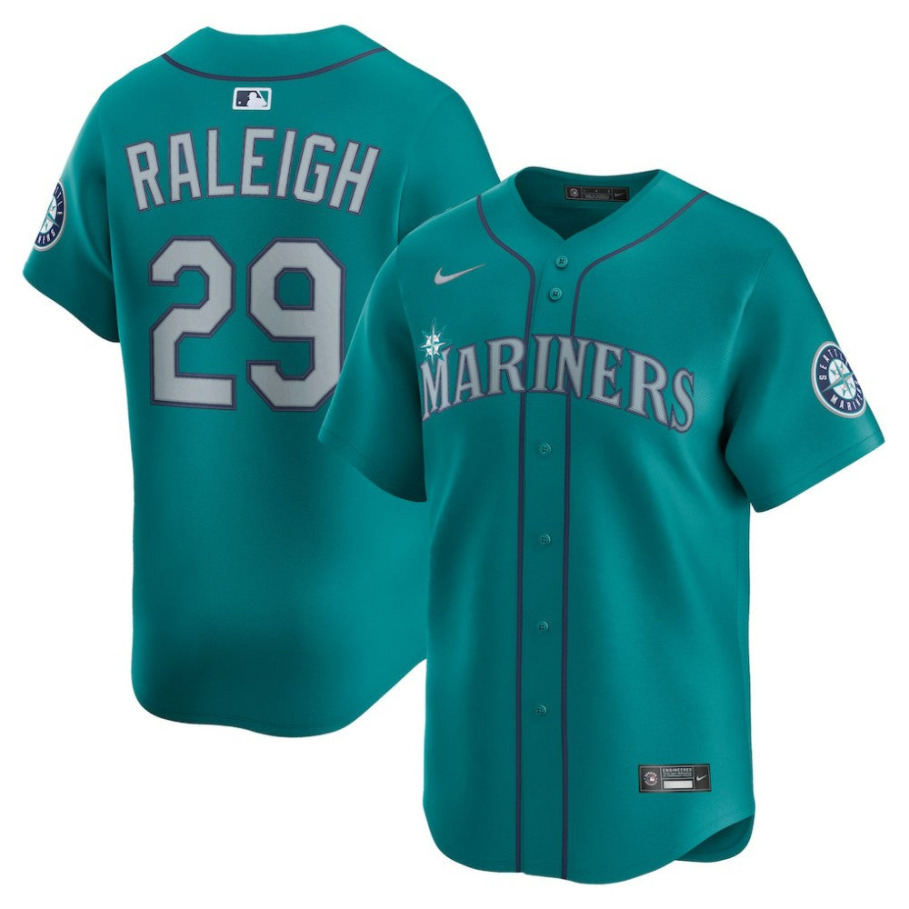 Cal Raleigh Seattle Mariners Nike Alternate Limited Jersey - Teal - Nike Sale