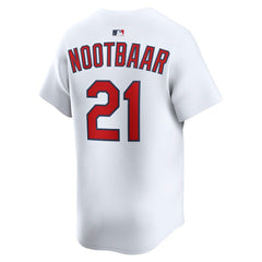 Lars Nootbaar St. Louis Cardinals Nike Home Limited Player Jersey - White - Nike Sale