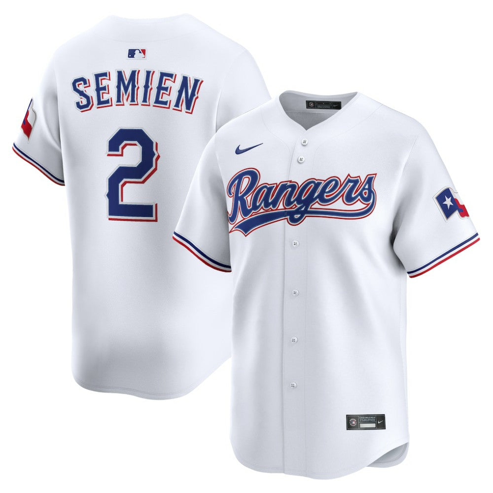Marcus Semien Texas Rangers Nike Home Limited Player Jersey - White - Nike Online
