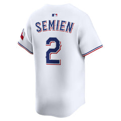 Marcus Semien Texas Rangers Nike Home Limited Player Jersey - White - Nike Online