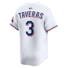 Leody Taveras Texas Rangers Nike Home Limited Player Jersey - White - Nike Discount
