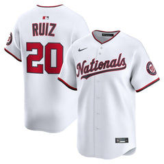 Keibert Ruiz Washington Nationals Nike Home Limited Player Jersey - White - Nike Sale
