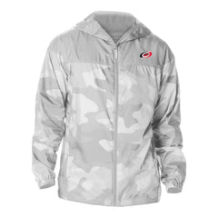 Carolina Hurricanes Columbia Camo Flash Challenger Omni-Shade Full-Zip Hoodie Windbreaker - Gray - NHL 202780764