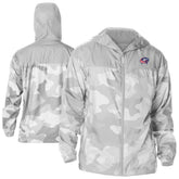 Columbus Blue Jackets Columbia Camo Flash Challenger Omni-Shade Full-Zip Hoodie Windbreaker - Gray - NHL 202780770