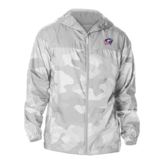 Columbus Blue Jackets Columbia Camo Flash Challenger Omni-Shade Full-Zip Hoodie Windbreaker - Gray - NHL 202780770