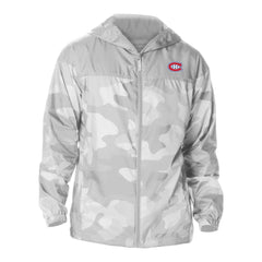 Montreal Canadiens Columbia Camo Flash Challenger Omni-Shade Full-Zip Hoodie Windbreaker - Gray - NHL 202780784