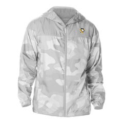 Pittsburgh Penguins Columbia Camo Flash Challenger Omni-Shade Full-Zip Hoodie Windbreaker - Gray - NHL 202780799