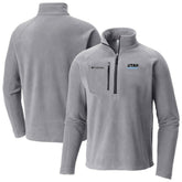 Utah Mammoth Columbia Fast Trek III Raglan Half-Zip Fleece Jacket - Gray - NHL 202781088