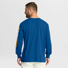 St. Louis Blues Fanatics Goal Crease Legacy Long Sleeve T-Shirt - Blue - NHL 202782954
