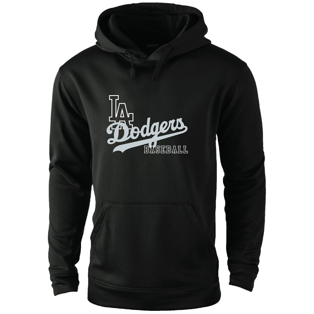 Los Angeles Dodgers Dunbrooke Champion Pullover Hoodie - Black - MLB Lifestyle