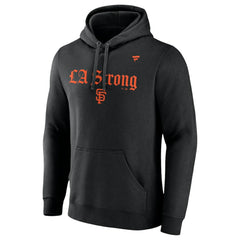 San Francisco Giants Fanatics Unisex LA Strong Fleece Pullover Hoodie - Black - Fanatics Online
