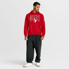 Nike San Francisco 49ers Full Blitz Club Fleece Pullover Hoodie Scarlet