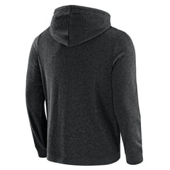 Cleveland Browns J. Palmer Players Lounge Tri-Blend Full-Zip Hoodie Dark Heather Gray