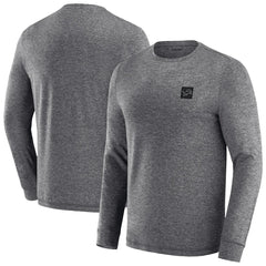 Detroit Lions J. Palmer Four Down Long Sleeve T-Shirt Heather Black