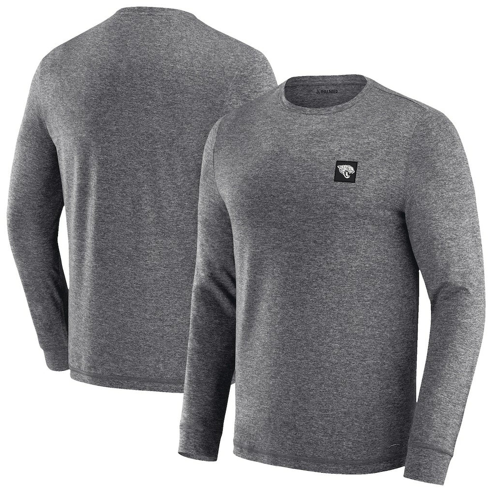 Jacksonville Jaguars J. Palmer Four Down Long Sleeve T-Shirt Heather Black