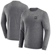 San Francisco 49ers J. Palmer Four Down Long Sleeve T-Shirt Heather Black