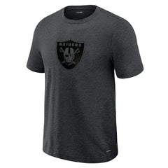 Las Vegas Raiders J. Palmer Players Lounge Tri-Blend T-Shirt Graphite