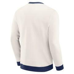 Fanatics New York Giants Darius Rucker Collection Colorblock Pullover Sweatshirt Cream