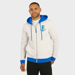 Fanatics Detroit Lions Darius Rucker Collection Distressed Graphics Full-Zip Hoodie Cream
