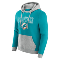 Fanatics Miami Dolphins Darius Rucker Collection Coaches Hoodie Aqua
