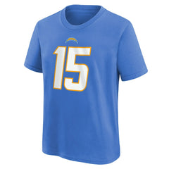 Nike Ladd McConkey Los Angeles Chargers Youth Player Name & Number T-Shirt Powder Blue