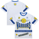 Golden State Warriors Unisex Hardwood Classics Vintage Team Origins Premium T-Shirt for sale White | Mitchell & Ness online