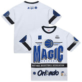 Orlando Magic Unisex Hardwood Classics Vintage Team Origins Premium T-Shirt White | Mitchell & Ness Lifestyle
