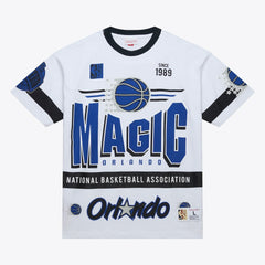 Orlando Magic Unisex Hardwood Classics Vintage Team Origins Premium T-Shirt White | Mitchell & Ness Lifestyle