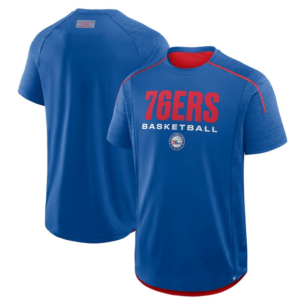 Philadelphia 76ers Inbound Pass Play Practice T-Shirt Royal | Fanatics