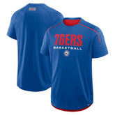 Philadelphia 76ers Inbound Pass Play Practice T-Shirt Royal | Fanatics