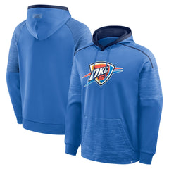 Oklahoma City Thunder Pick & Roll Defender Pullover Hoodie Blue | Fanatics US