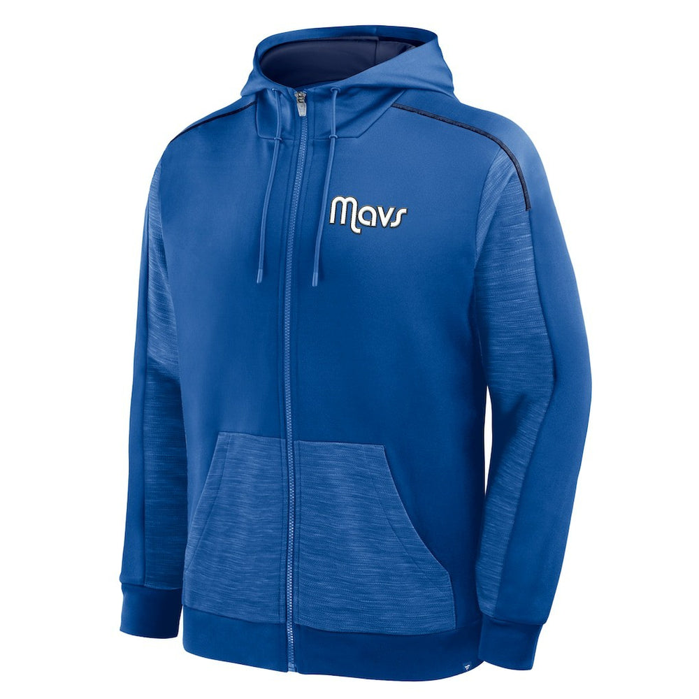 Dallas Mavericks Back Door Cut Play Defender Full-Zip Hoodie for sale Blue | Fanatics