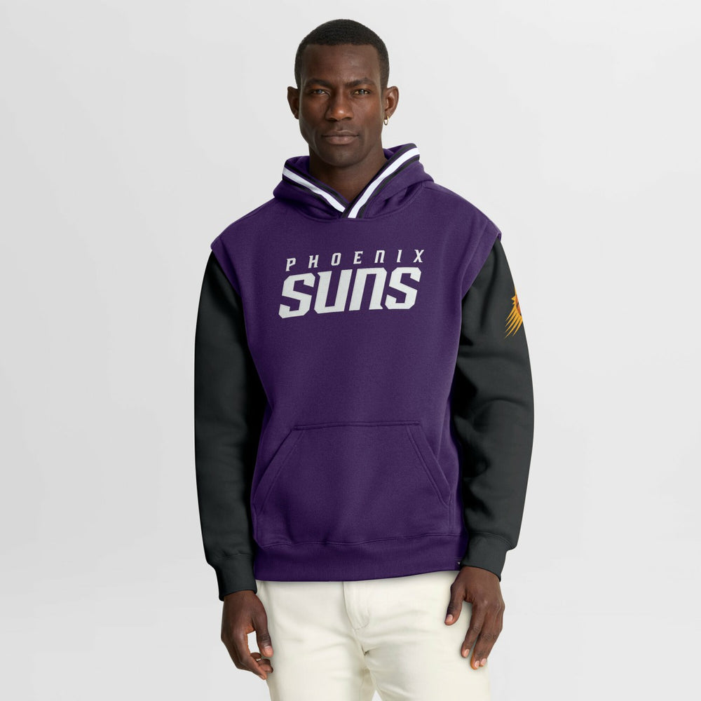 Phoenix Suns Half Court Shot Clock Fastbreak Hoodie Purple/Black | Fanatics Lifestyle