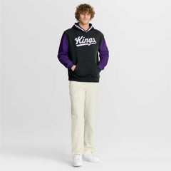 Sacramento Kings Half Court Shot Clock Fastbreak Hoodie Black/Purple | Fanatics Near Me