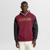Cleveland Cavaliers Half Court Shot Clock Fastbreak Hoodie for sale Wine/Black | Fanatics US