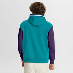 Charlotte Hornets Half Court Shot Clock Fastbreak Hoodie Teal/Purple | Fanatics for sale
