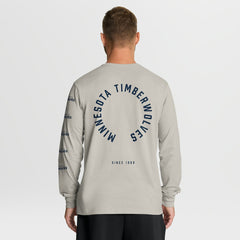 Minnesota Timberwolves Crossover Collection Ball Screen Action Premium Long Sleeve T-Shirt Cream | Fanatics online