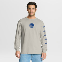 Golden State Warriors Crossover Collection Ball Screen Action Premium Long Sleeve T-Shirt for sale Cream | Fanatics US