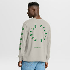 Boston Celtics Crossover Collection Ball Screen Action Premium Long Sleeve T-Shirt Cream | Fanatics outlet