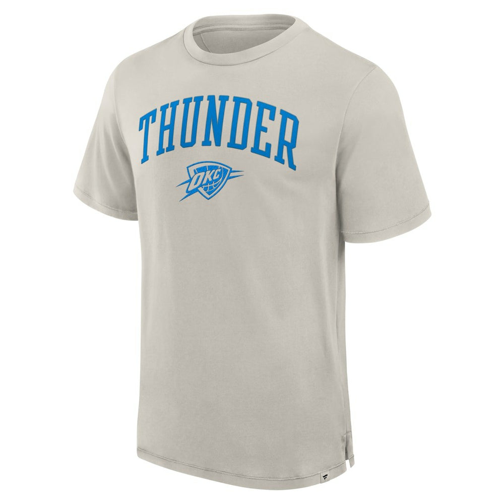 Oklahoma City Thunder Crossover Collection Pull Up Jumper Shot Premium T-Shirt Cream | Fanatics Near Me
