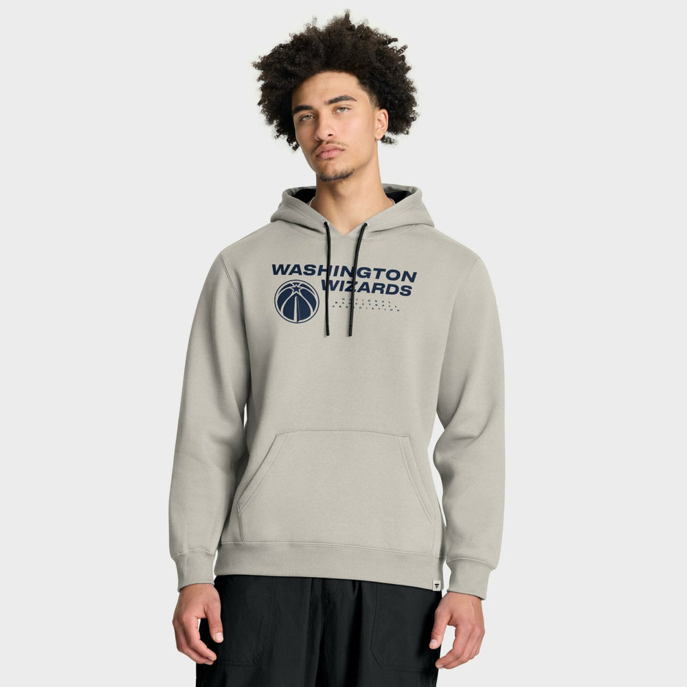 Washington Wizards Crossover Collection Blocked Shot Premium Pullover Hoodie Off White | Fanatics