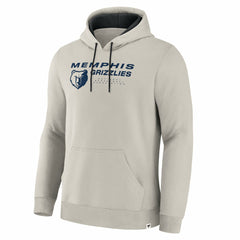 Memphis Grizzlies Crossover Collection Blocked Shot Premium Pullover Hoodie Off White | Fanatics outlet