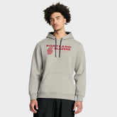 Portland Trail Blazers Crossover Collection Blocked Shot Premium Pullover Hoodie Off White | Fanatics outlet