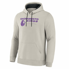 Sacramento Kings Crossover Collection Blocked Shot Premium Pullover Hoodie Off White | Fanatics outlet