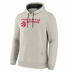 Toronto Raptors Crossover Collection Blocked Shot Premium Pullover Hoodie Off White | Fanatics Near Me