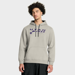 Utah Jazz Crossover Collection Blocked Shot Premium Pullover Hoodie Off White | Fanatics discount
