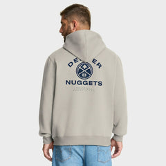 Denver Nuggets Crossover Collection Blocked Shot Premium Pullover Hoodie for sale Off White | Fanatics discount